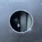 Renault Trafic 14+ Twin Rear Door Latch Attack Close Up