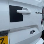 Transit Custom 24+ Twin Rear Door Shield Angle