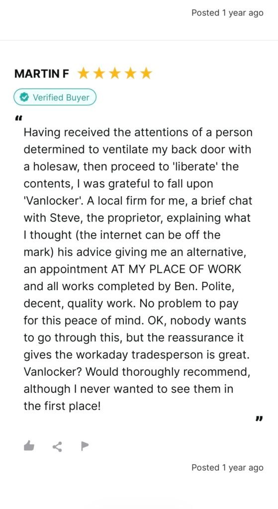 Vanlocker Review
