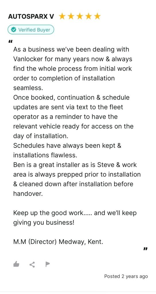 Vanlocker Reviews