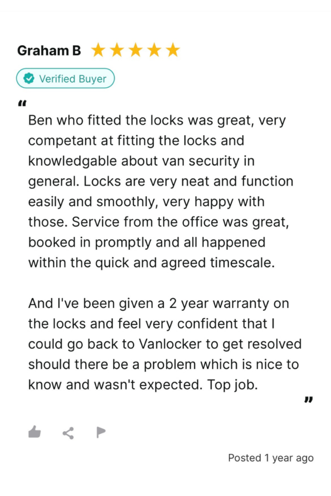 Vanlocker Review