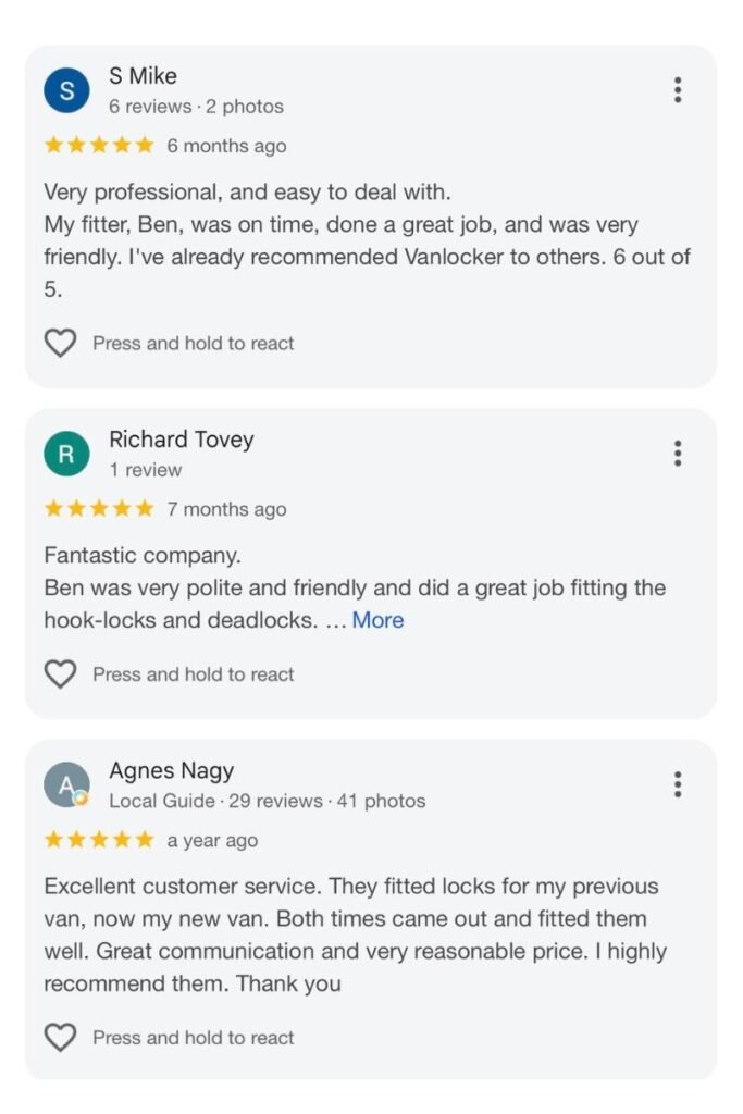 Vanlocker Google Review-2