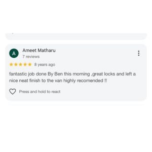 Vanlocker Google Review-5